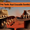 Professional header image for comparison analysis: Corks vs Croc Teeth: Real Crocodile Dundee Hat Guide