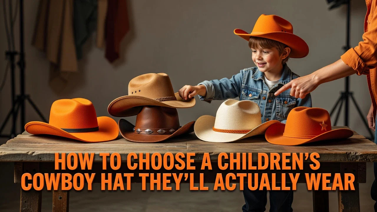 How to Choose a Children's Cowboy Hat They'll Actually Wear