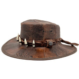 Jacaru with Croc Teeth Outback Cane Toad Hat