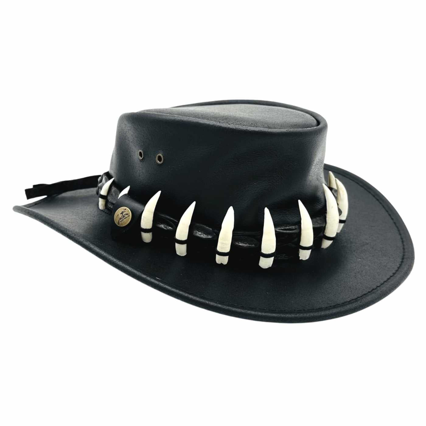 Jacaru Black Lightning Jack Special Edition 15 Croc Teeth Hat