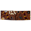 Jacaru Bush Tucker scarf displayed on surface