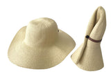 ivory Jacaru 1853 Roll Up Hat