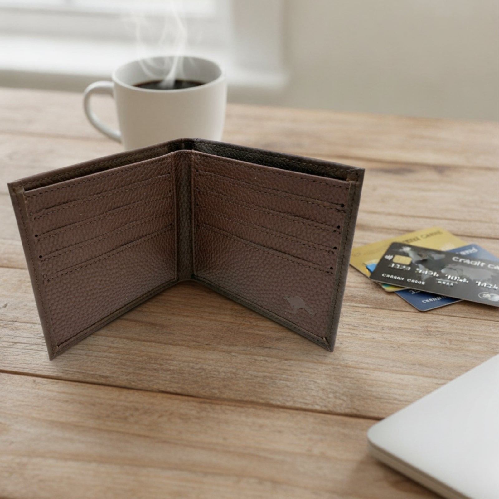 Jacaru 5789 Kangaroo Leather Credit Card Wallet