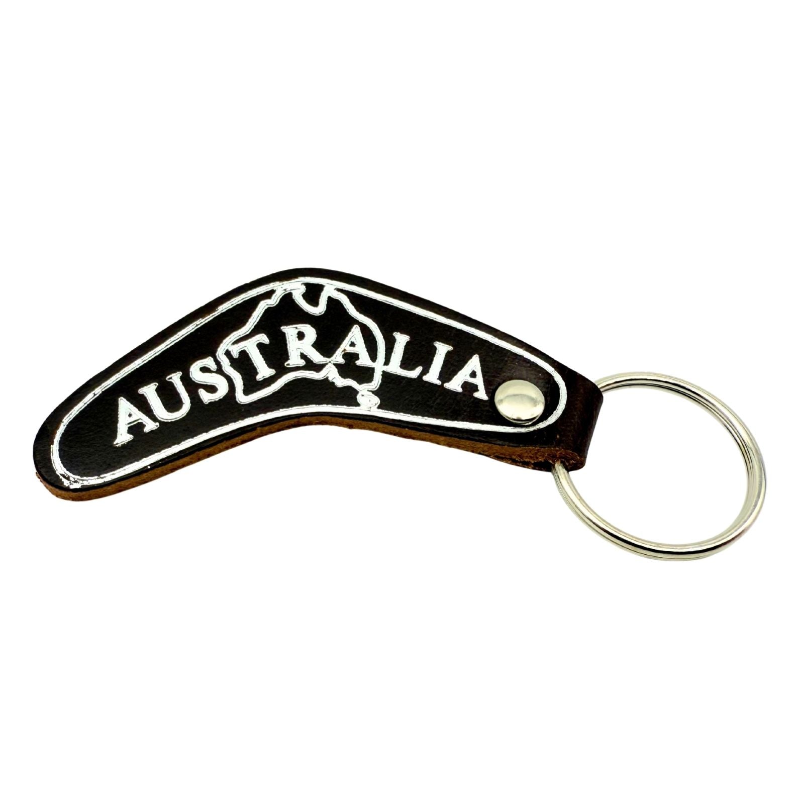 Jacaru 6418 Keyring Boomerang Shape - Australia