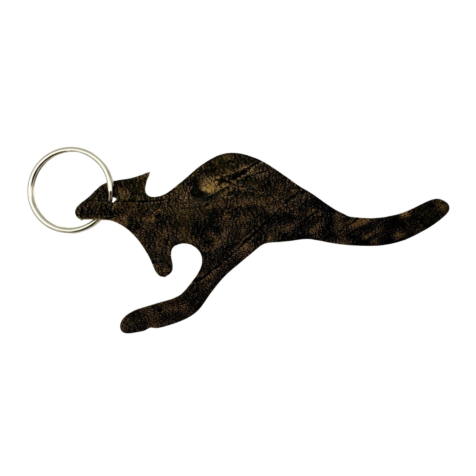 Jacaru 6526M Key Ring Kangaroo Shape 5-pack