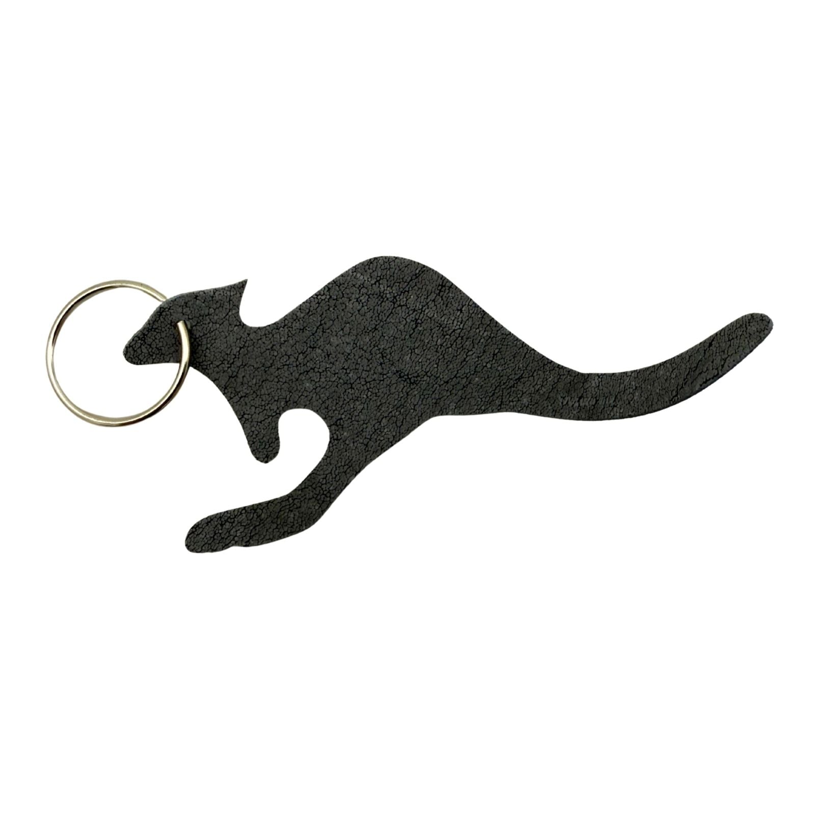Jacaru 6526M Key Ring Kangaroo Shape 5-pack