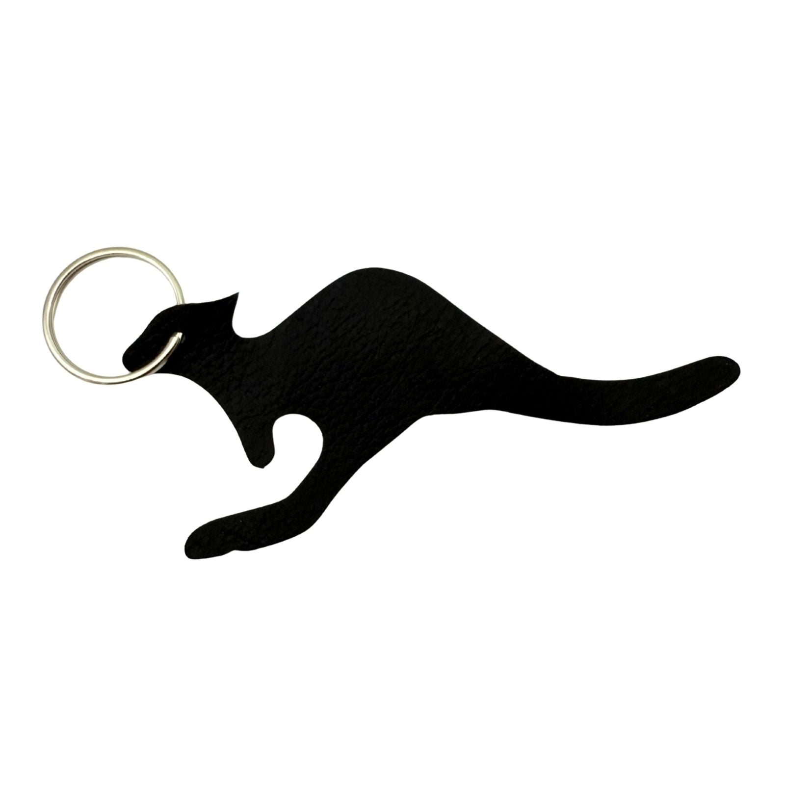 Jacaru 6526M Key Ring Kangaroo Shape 5-pack