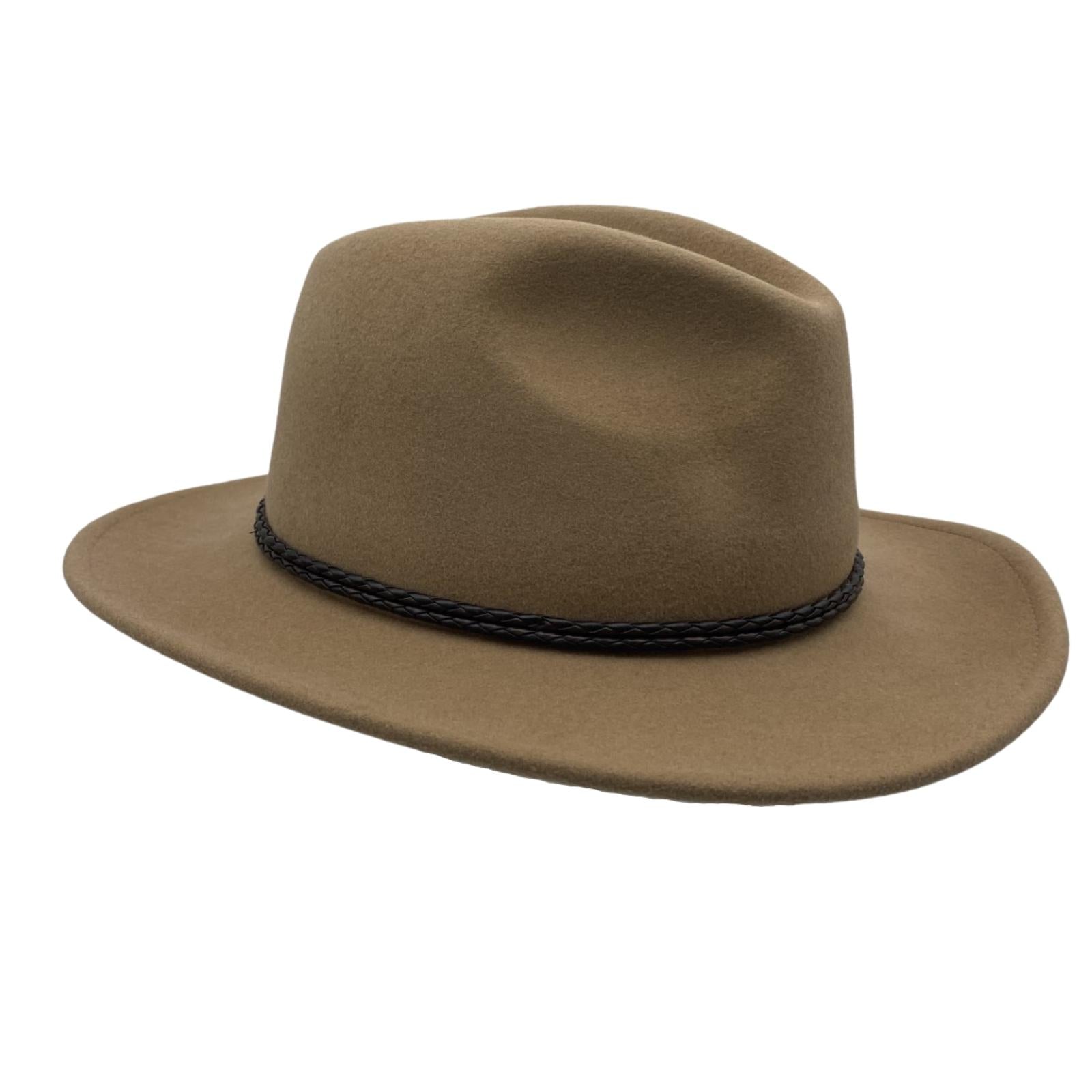 Caramel Jacaru 1847 Outback Fedora