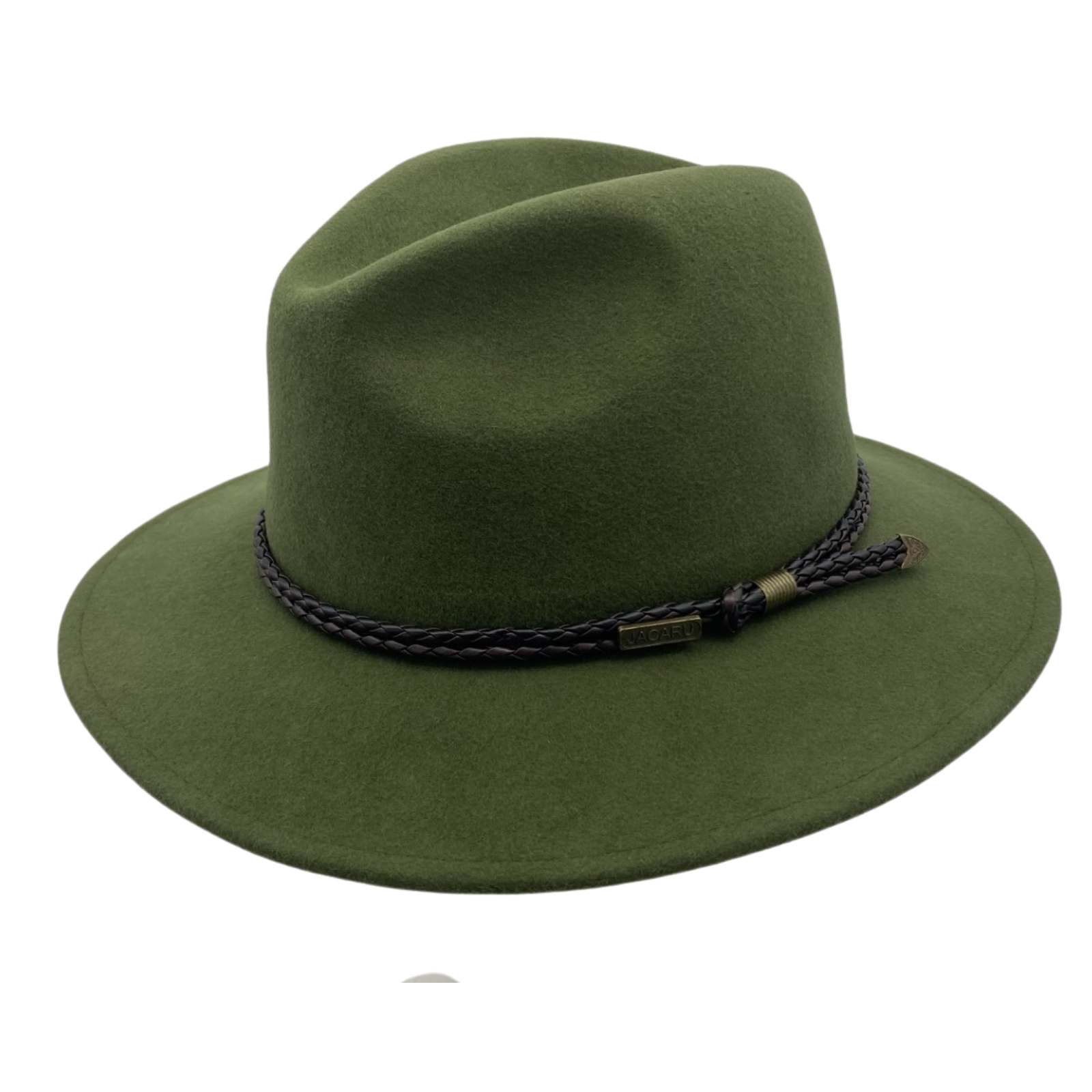 Chive Green Jacaru 1847 Outback Fedora