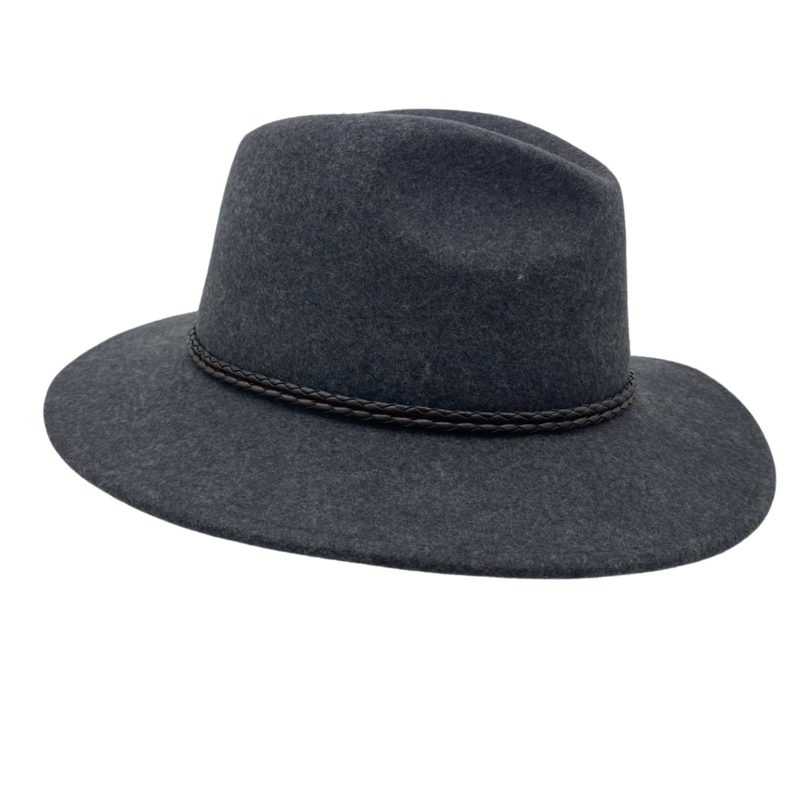 Navy Jacaru 1847 Outback Fedora