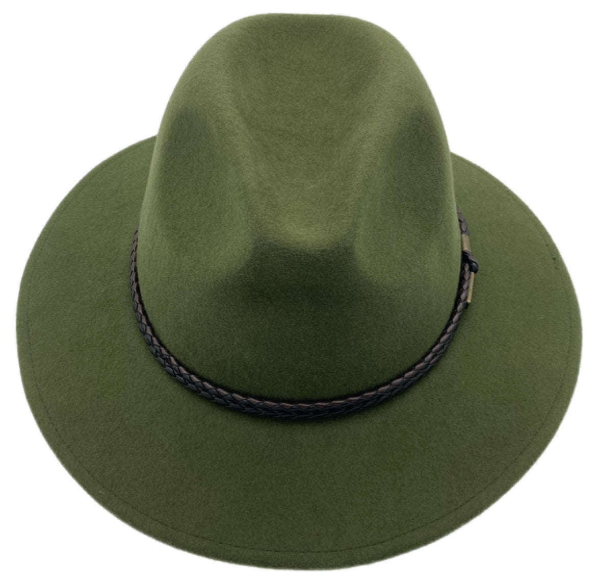 Chive Green Jacaru 1847 Outback Fedora