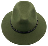 Chive Green Jacaru 1847 Outback Fedora