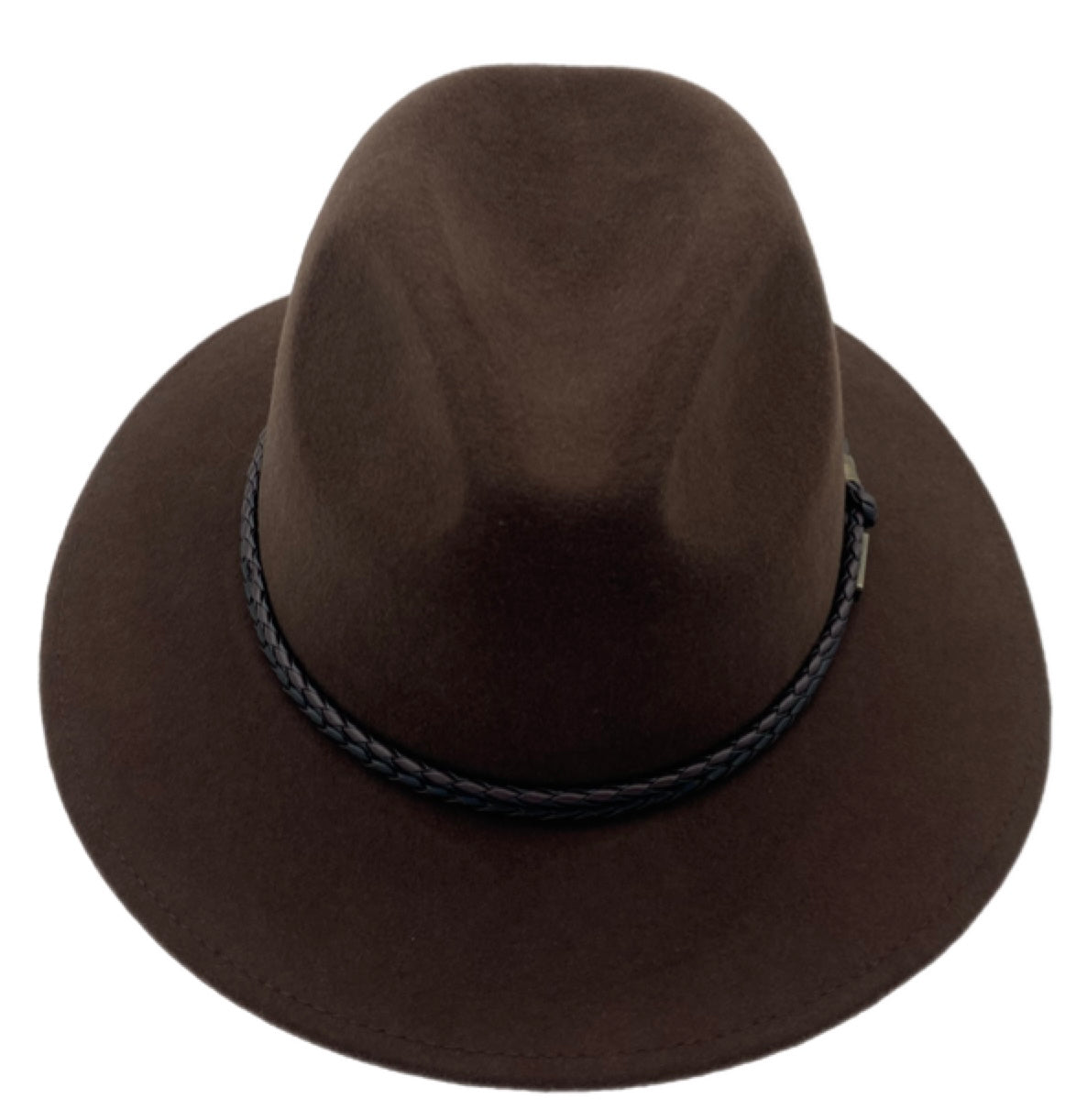 Chocolate Brown Jacaru 1847 Outback Fedora
