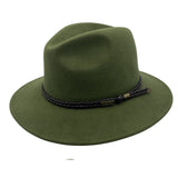 Chive Green Jacaru 1847 Outback Fedora