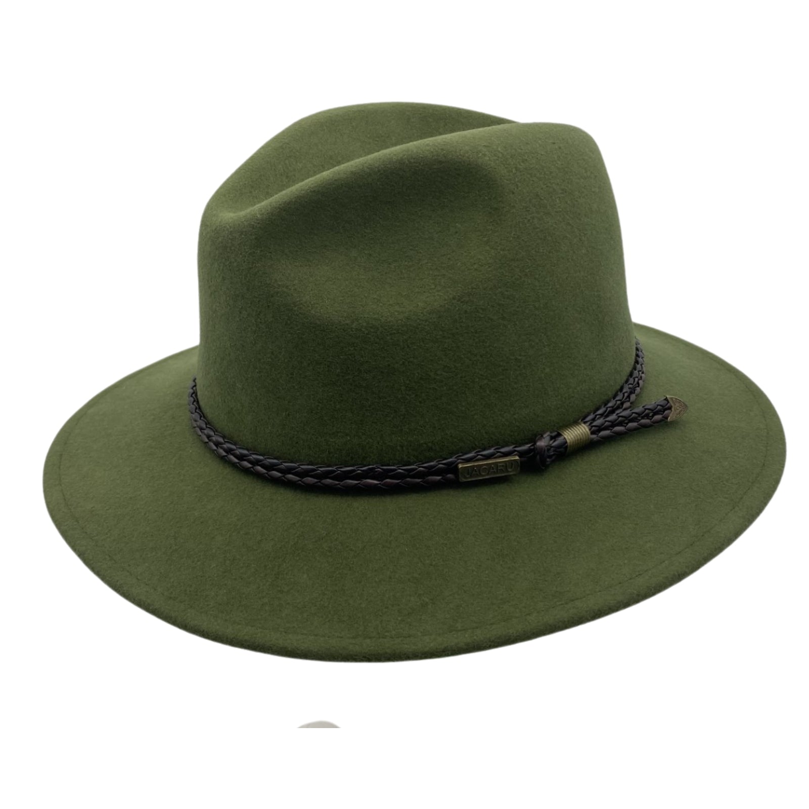Chive Green Jacaru 1847 Outback Fedora