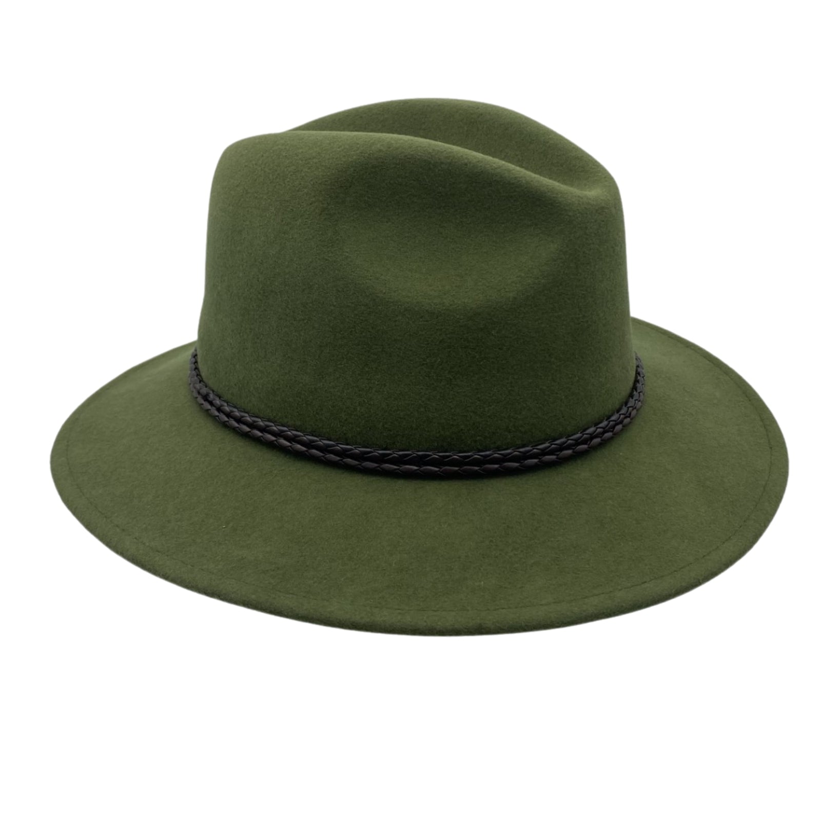 Chive Green Jacaru 1847 Outback Fedora