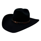 Black Jacaru 1857 Wool Felt Cowboy Hat