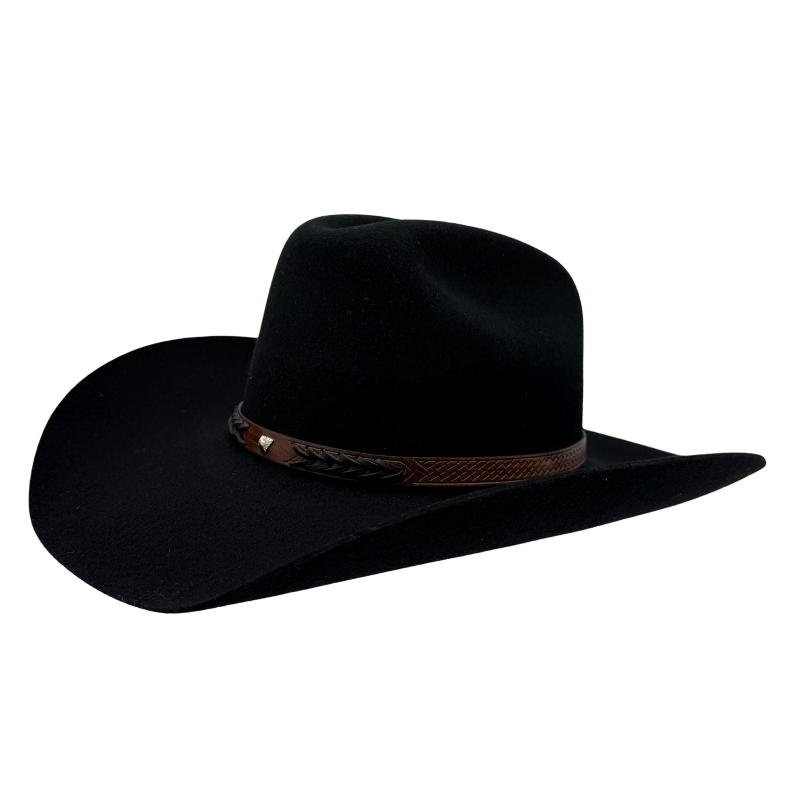 Black Jacaru 1857 Wool Felt Cowboy Hat