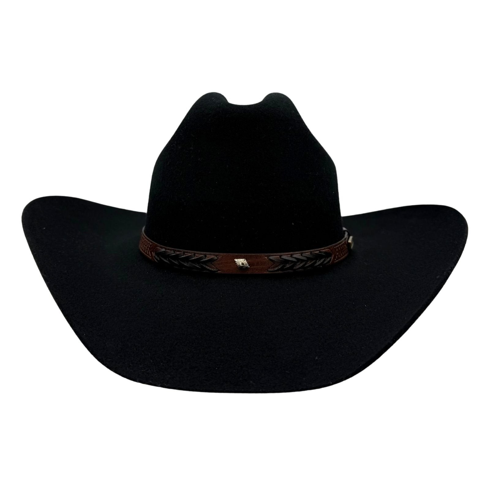 Black Jacaru 1857 Wool Felt Cowboy Hat