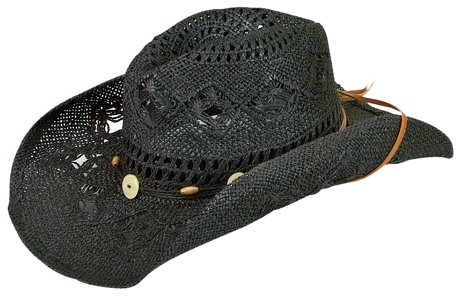 a blackJacaru 1566 Cowboy Hat