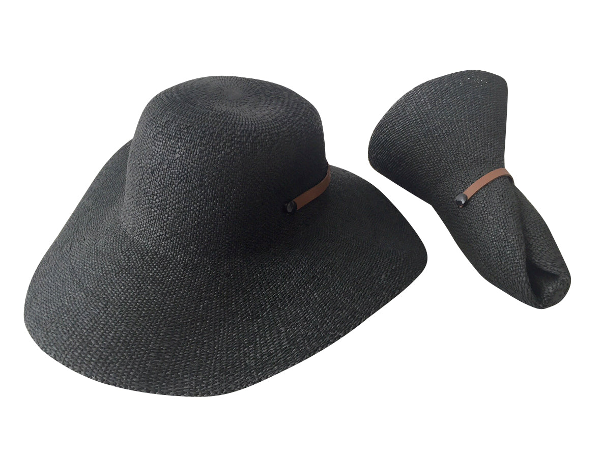 Black Jacaru 1853 Roll Up Hat