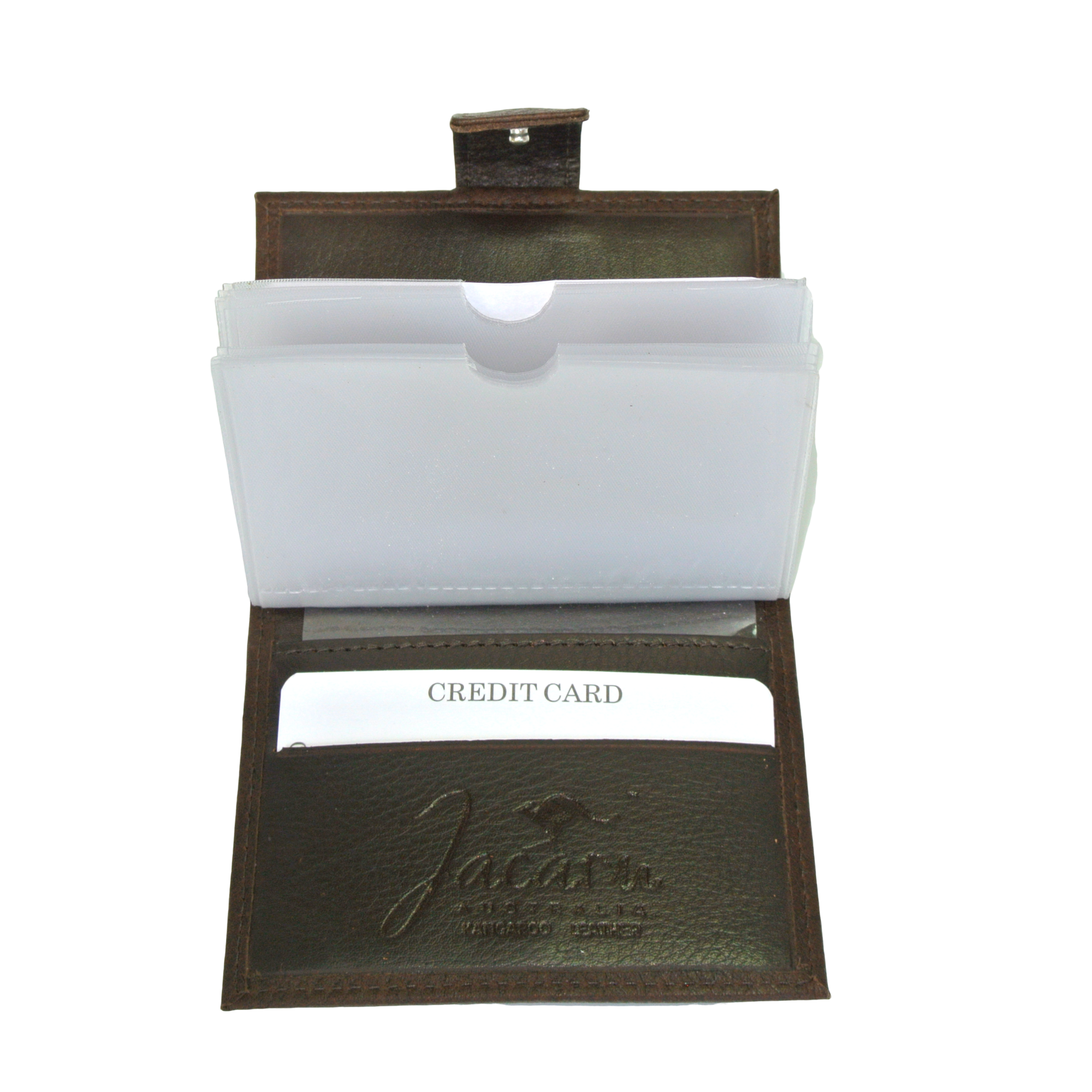 Jacaru 5788 Kangaroo Leather Card Holder