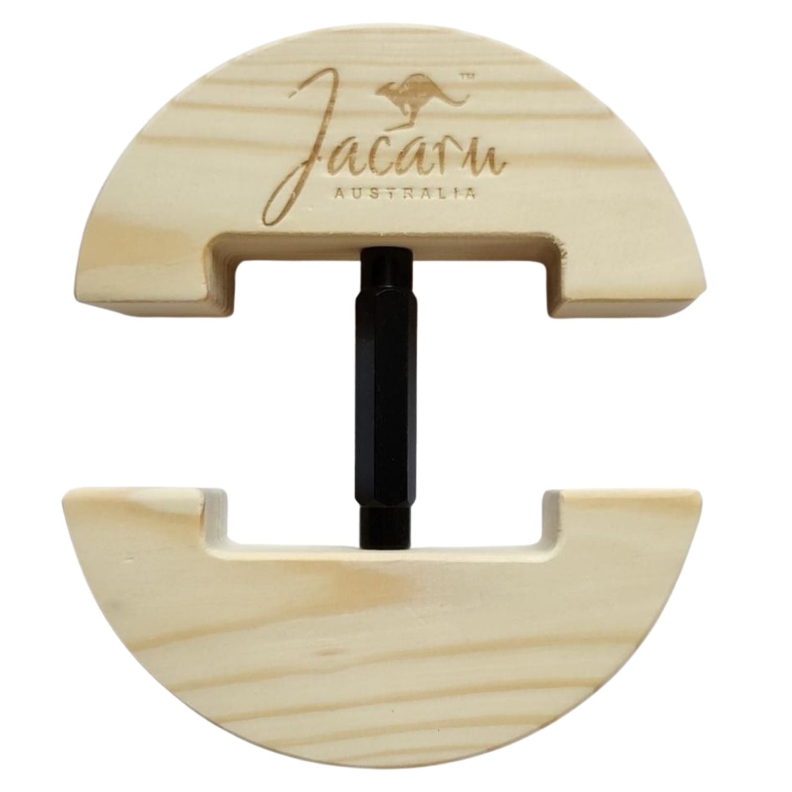 Wooden hat stretcher for resizing hats