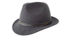 Dark Grey Jacaru 1848 Trilby