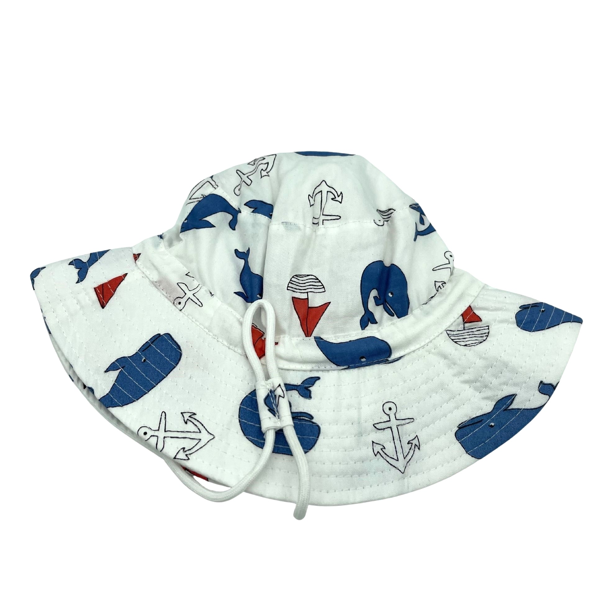 Jacaru 1895 Kids Whales Bucket Hat