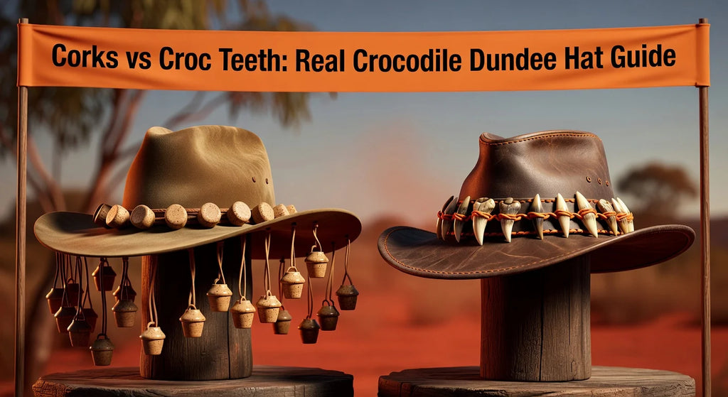 Corks vs Croc Teeth: Real Crocodile Dundee Hat Guide