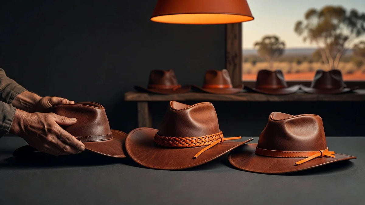 Professional header image for comparison analysis: Jacaru Kangaroo Leather Hats: Worth the Premium?