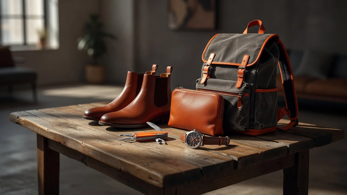 Professional header image for list-based article: Men's Accessories That Go Everywhere You Do