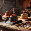 Professional header image for list-based article: The Australian Cowgirl Hat Guide: Styles, Leather and Zer...