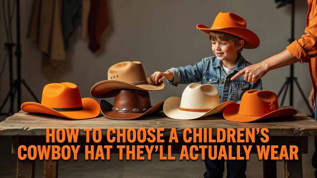 How to Choose a Children's Cowboy Hat They'll Actually Wear