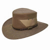 Jacaru 1004M Mesh Rustic Explorer Hat - Special Edition Stonewash Brown