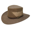 Jacaru 1004M Mesh Rustic Explorer Hat - Special Edition Stonewash Brown