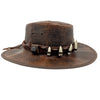 Jacaru with Croc Teeth Outback Cane Toad Hat