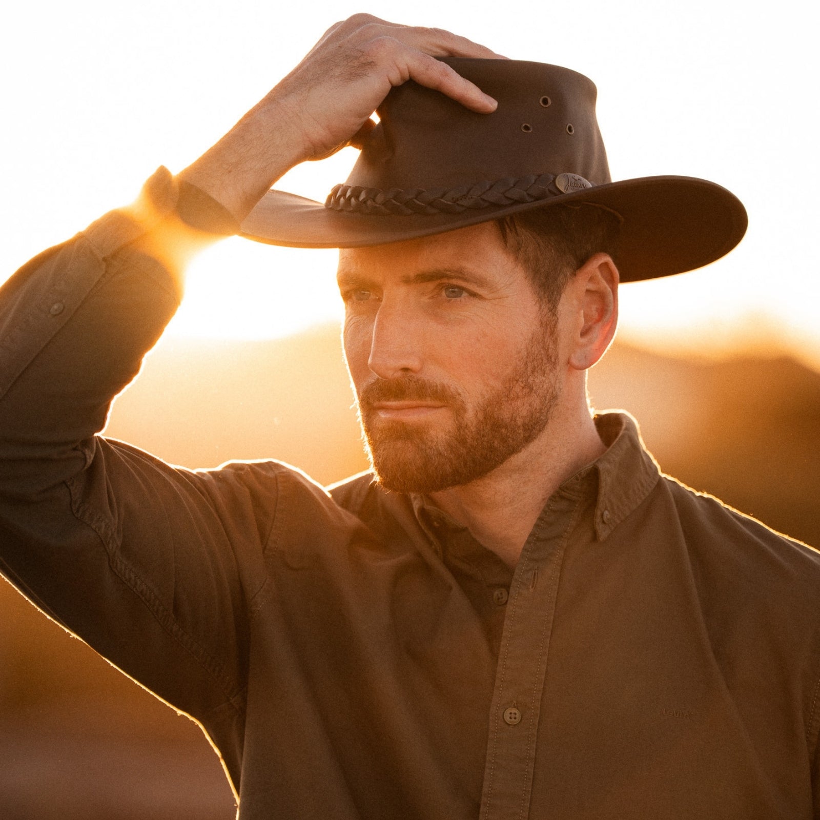 Jacaru 1018 Kangaroo Bushranger Hat