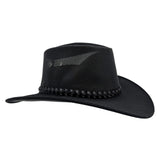 A black Jacaru 1066 Rizon Soft Hat