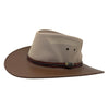 Jacaru Mushroom Safari Hat with a strap on a white background