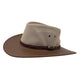 Jacaru Mushroom Safari Hat with a strap on a white background