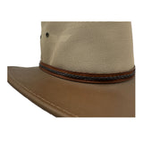 Jacaru Mushroom Safari Hat with a mesh crown on a white background