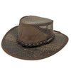 Jacaru 130 Roo Koolaroo foldable mesh leather sun hat travel