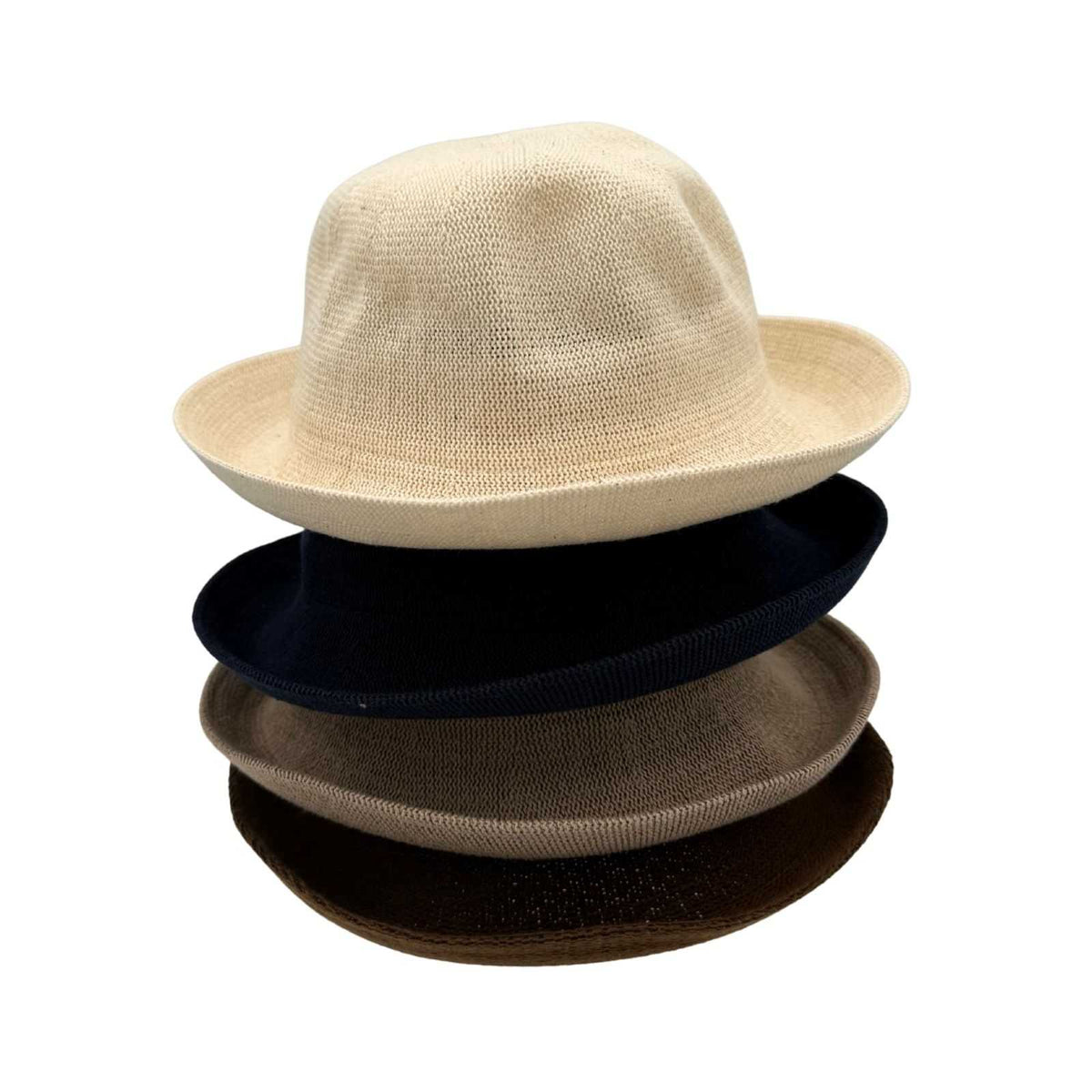 Jacaru 1507 Knitted Bucket Hat with Small Brim
