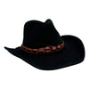 Jacaru 1846SE Mustang Wool Felt Special Edition Hat with Croc band