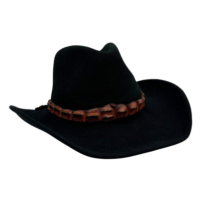 Jacaru 1846SE Mustang Wool Felt Special Edition Hat with Croc band