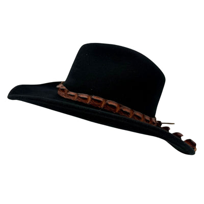 Jacaru 1846SE Mustang Wool Felt Special Edition Hat with Croc band