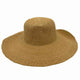 Light Brown Jacaru 1853 Roll Up Hat