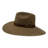 khaki Brown Jacaru 1857 Wool Felt Cowboy Hat