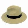 A sand color Jacaru 1880 Panama Hat Natural